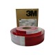 Cinta reflectiva 3M Blanco/Rojo fRANJA 1.10Mts