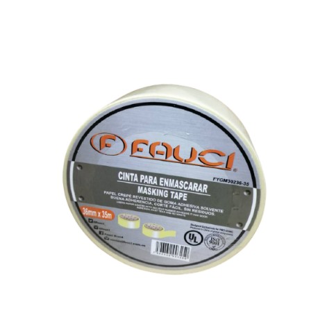 Cinta Para Enmascarar Blanco 36mm X 35Mts