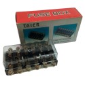Fusiblera Universal 6 Fusibles De Vidrio Sin Cables