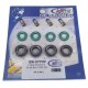 Kit O-Ring Inyectores Kia Rio Stylus Ford Festiva Inyección