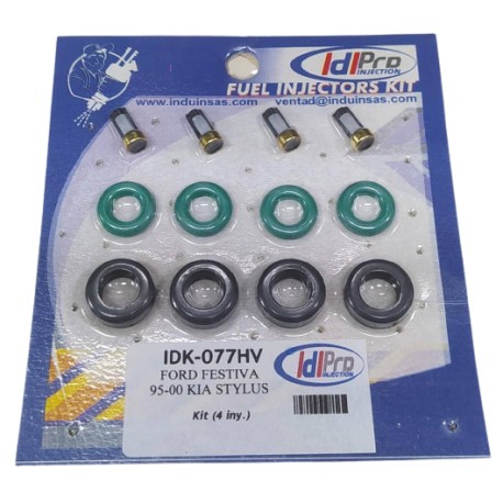 Kit O-Ring Inyectores Kia Rio Stylus Ford Festiva Inyección