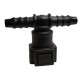 Conector Rapido de Gasolina Tipo T 6mm x 3/8