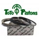 Anillos 020 Para Toyota 4.5 1FZ-FE Fino-Grueso