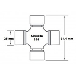 Cruceta 358