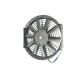 Electro Ventilador 12V 80w 9 pulgadas Helicoidal 10 aspas