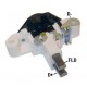 Regulador Alternador Mercedes Benz Gol Jetta Fox Tipo Bosch