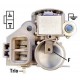 Regulador Alternador Accent Brisa Lancer Excel Festiva Getz