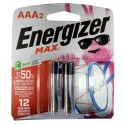 Pilas AAA Alcalinas 1.5 V Larga Duracion 2 Pzas