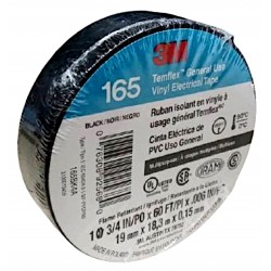 Teipe Eléctrico 3M 19mm x 18 Mts