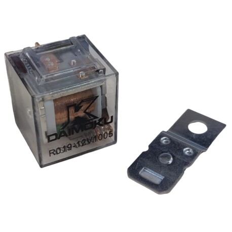 Relay 5 Patas 12V 100Amp Transparente Con Luz