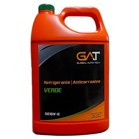 Refrigerante Anticorrosivo Verde 20/80 3.78 Lts (1 Galon)