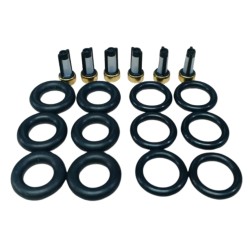 Kit 6 Inyectores TrailBlazer Luv Dmax Impala