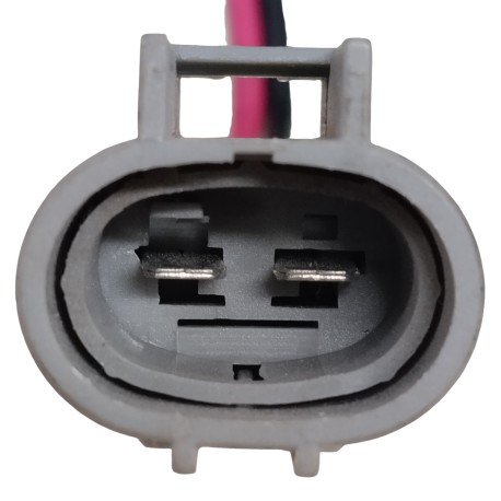 Conector Electroventilador Aveo / Optra Macho 2 Pines
