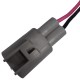 Conector Electroventilador Aveo / Optra Macho 2 Pines