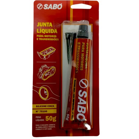 Silicon Gris SABÓ Tubo de 50 Gramos