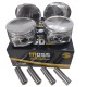 Juego Pistones 030 Chevrolet Optra Limited 1.8 Tapa Negra