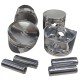Juego Pistones 040 Chevrolet Optra Limited 1.8 Tapa Negra