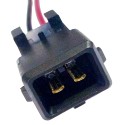 Conector Macho Tipo BOSCH 2 Pines
