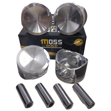 Juego Pistones 020 Chevrolet Optra Limited 1.8 Tapa Negra