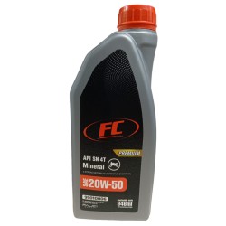 Aceite Motor 4 Tiempos API SAE 20W50 Mineral