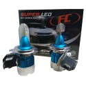 Set Bombillos Led M2 Tipo H4 6000 Lumens