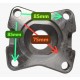 Flanche Trasero Cardan Ford Super Duty 6.2 Cruceta 330